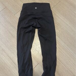 Black Lululemon align leggings